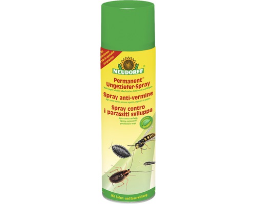 Spray anti-nuisibles Neudorff Permanent 500 ml, également contre les mites alimentaires