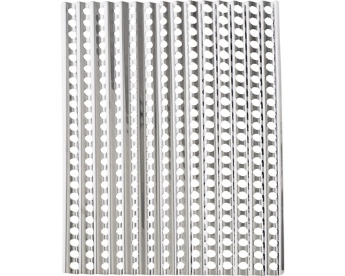 Grillrost aus Edelstahl mit Löchern