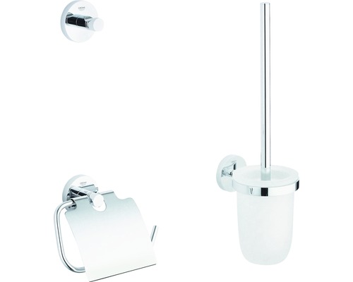 Kit WC Grohe Essentials City 3 parties chrome 40407001