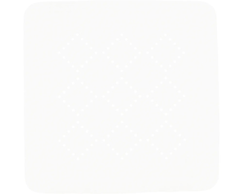 Tapis de bain carré avec motif à points