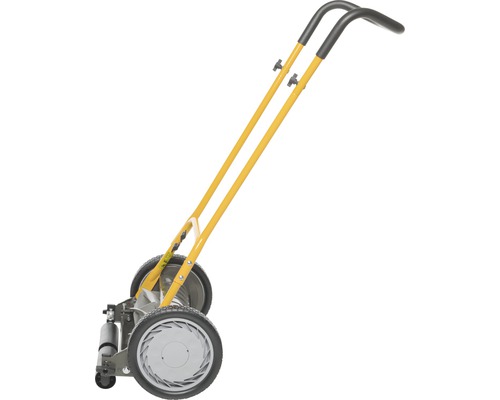 Tondeuse à gazon manuelle avec poignée et roues