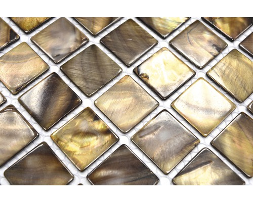 Carreaux de mosaïque en nacre en forme de losange