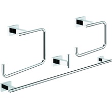 Badezimmer-Accessoire-Set mit Handtuchhaltern und Haken