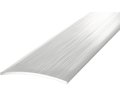 Barre de seuil Prinz acier inoxydable brossé autocollant 30 x 2700 mm Baguette de profilé en métal