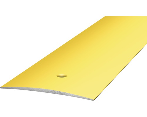 Übergangsprofil Alu gold gelocht 40 x 2700 mm