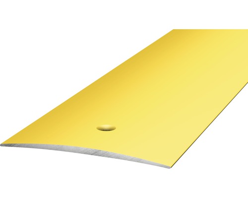 Barre de seuil alu perforé or 50x6x2700 mm