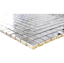 Carreaux de mosaïque carrés en acier inoxydable
