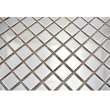 Gros plan de carreaux de mosaïque carrés