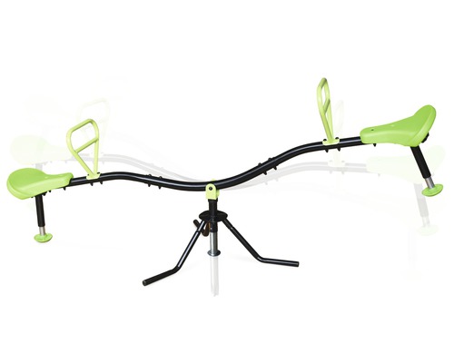 Bascule d''extérieur avec sièges et poignées