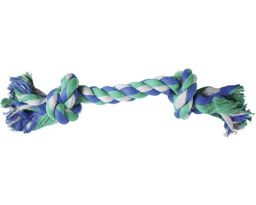 Jouet pour chien Karlie corde à mâcher avec 2 nœuds 35 cm