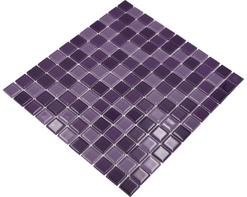 Mosaïque avec éléments carrés