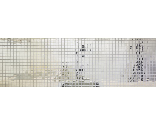 Mur carrelé avec de petits carreaux carrés