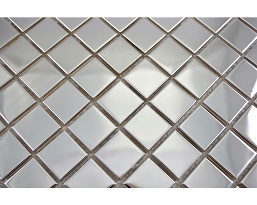 Gros plan d''une mosaïque de carreaux carrés