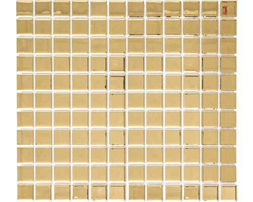 Glasmosaik CM 4GO1 gold 30,5x32,5 cm