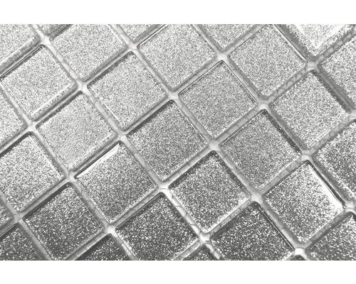 Gros plan de carreaux de mosaïque en verre