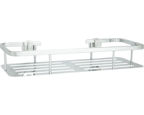 Eckregal aus Metall für das Badezimmer