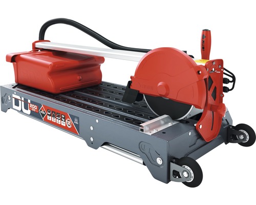 Fliesenschneider mit Kühlwasserbehälter und Rädern