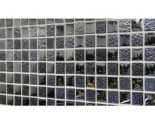 Carreaux de mosaïque carrés avec surface lisse et structurée