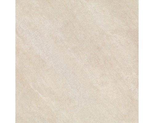 Feinsteinzeug Terrassenplatte New Scout beige rektifizierte Kante 60 x 60 x 2 cm Keramikfliese mit Steinoptik