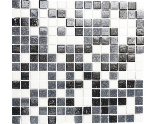 Mosaïque en verre, carrée