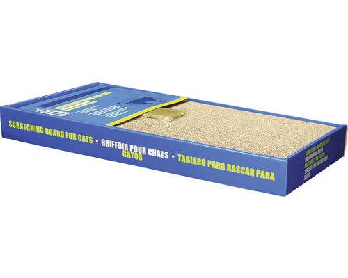 Panneau à gratter pour chat en carton