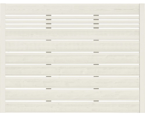 Élément de clôture BuldiFix type de clôture E, 180 x 135 cm, blanc crème