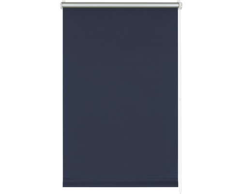 Store occultant sans perçage, bleu, 45x150 cm avec support à clipser