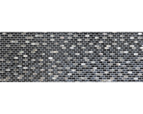 Mosaikfliese mit rechteckigen Steinen