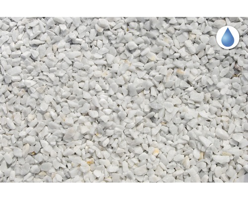 Gravier décoratif blanc