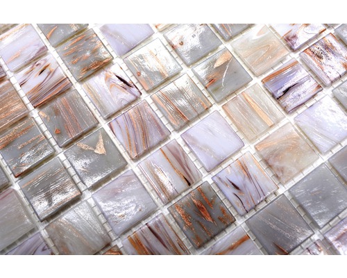 Carreaux de mosaïque en verre carrés avec motif