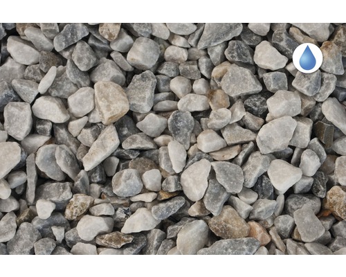 Gros plan de gravillons décoratifs