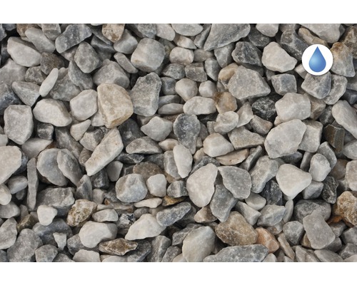 Gros plan de gravillons décoratifs