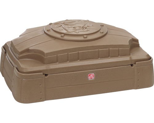 Bac à sable en plastique avec couvercle