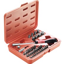 Coffret d''outils avec clés, tournevis et embouts