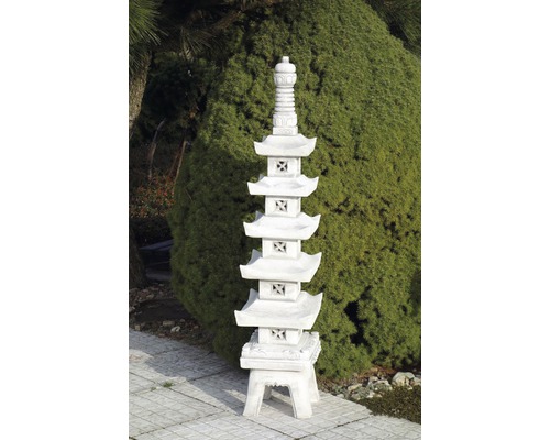 Gartenfigur Japanische Lampe H 128 cm