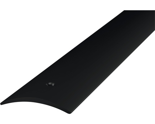 Barre de seuil Prinz en PVC rigide noir perforé 30 x 1000 mm Profilé de sol