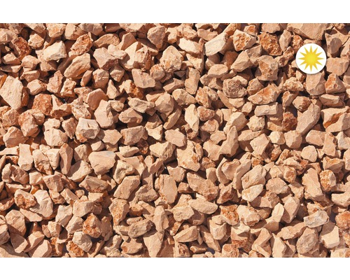 Gros plan de gravillons décoratifs