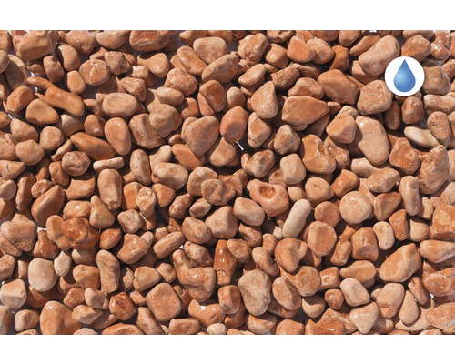 Gros plan de gravier décoratif