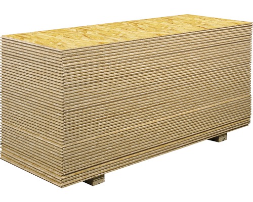 Pile de panneaux OSB pour projets de construction