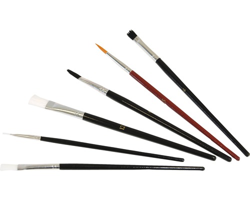 HORNBACH Künstlerpinsel Set 6-teilig HORNBACH Künstlerpinsel Set 6-teilig