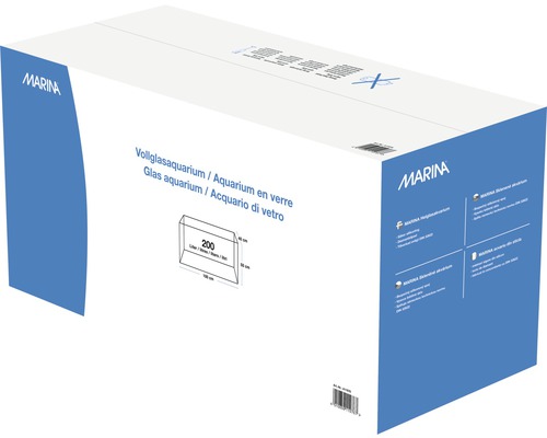 Marina Aquarium Verpackung, 200 Liter
