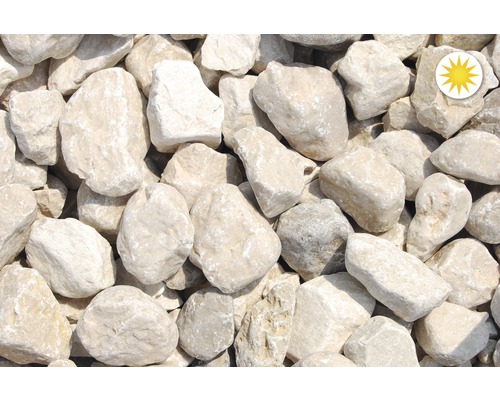 Gravier décoratif en calcaire