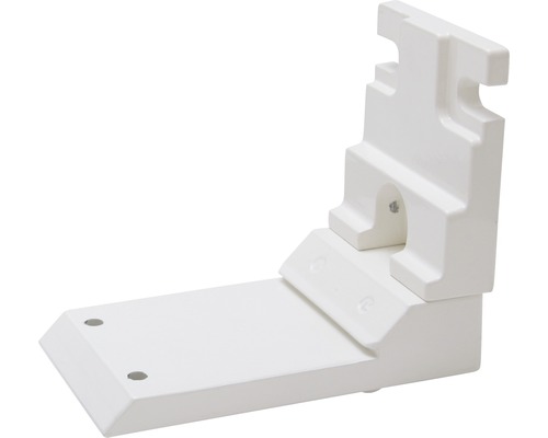 Console murale SOLUNA store banne à coffre intégral Exquisit RAL 9010 blanc pur Support mural en plastique