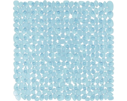 Wanneneinlage Spirella Riverstone blau 54x54 cm
