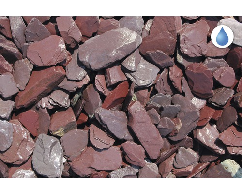 Ardoise décorative rouge pour l''aménagement paysager et de jardin
