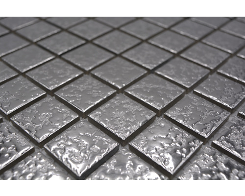 Carreaux de mosaïque carrés en métal