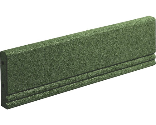 Protection anti-chute-bordure de pelouse terrasoft 10 unités 100x25x5 cm vert Bordure de jardin en caoutchouc