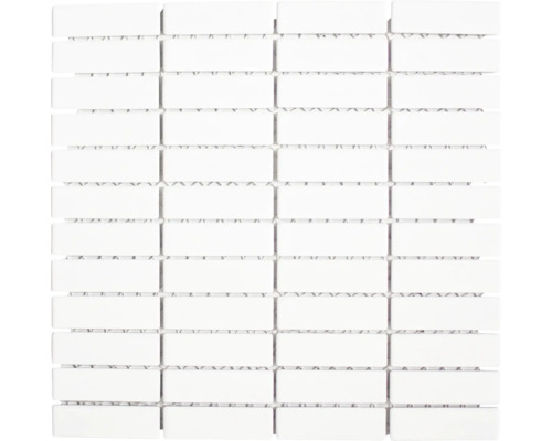 Mosaïque en céramique ST 310 30x31,5 cm blanche Mosaïque en céramique