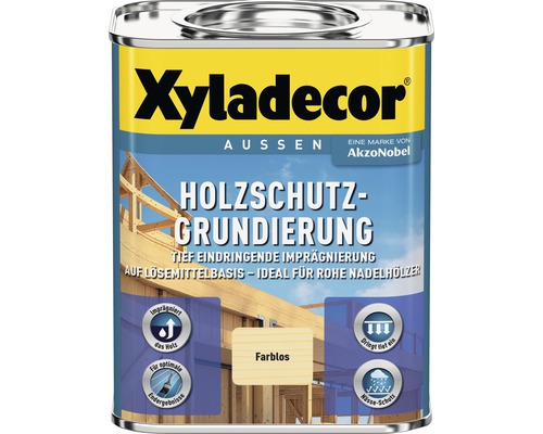 Apprêt de protection du bois Xyladecor incolore 750 ml