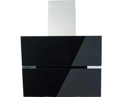 Hotte aspirante en verre et métal